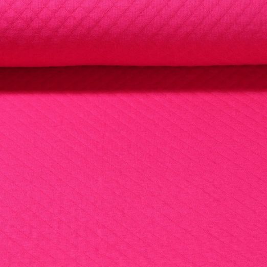 Sweat matelassé Greta - Fuchsia