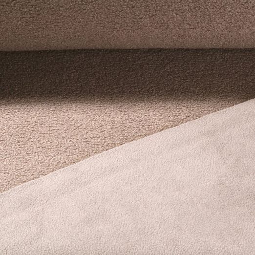 Teddyfleece - Boucle Doubleface Uni Braun