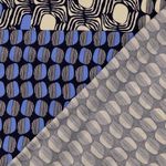 Viskose-Popeline - Mustermix Ecru Blau Viskose-Popeline - Mustermix Ecru Blau