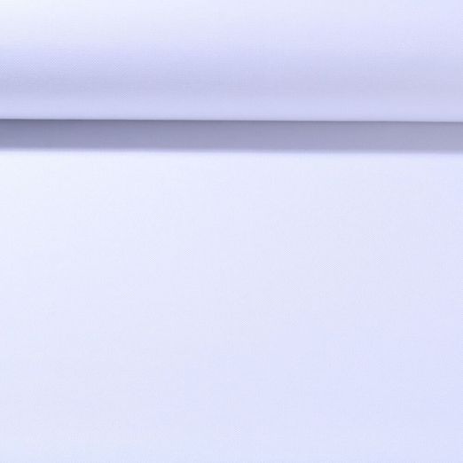 Toile canevas - Linge de table Blanc Uni