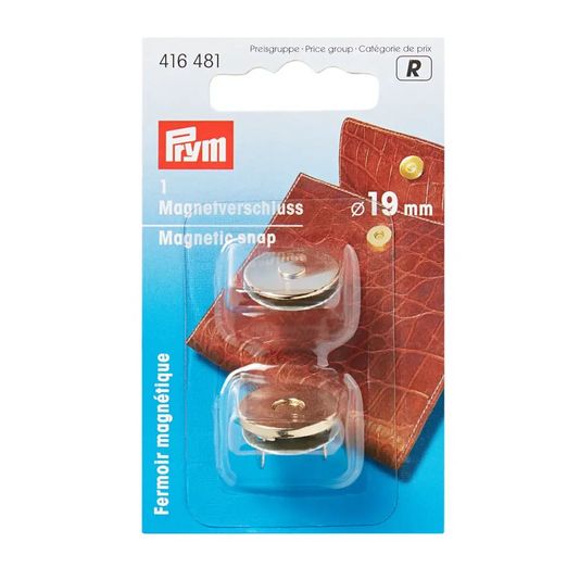 PRYM Magnetverschluss - 19mm - gold