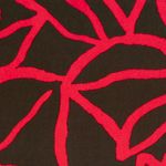 Viscose - Twill Abstract Donkerbruin Fuchsia Viscose - Twill Abstract Donkerbruin Fuchsia