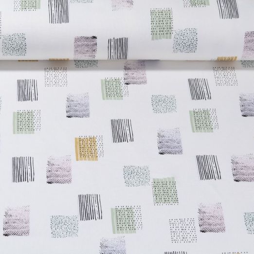 Bio Sommersweat - French Terry Ikat Ecru