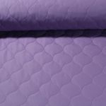 Tissu de veste matelassé - Bleuet Ouaté Double face