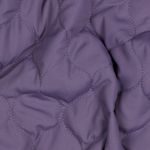 Gesteppter Jackenstoff - Blauviolett Wattiert Doubleface Gesteppter Jackenstoff - Blauviolett Wattiert Doubleface