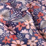 Jogging - Digitaldruck Blumen Blau Jogging - Digitaldruck Blumen Blau