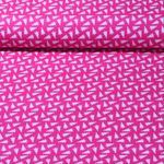 Bio Canvas - Hamburger Liebe Digitaldruck Christmas Trees Pink
