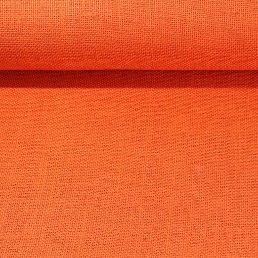 Jute Toile pour sacs - Orange
