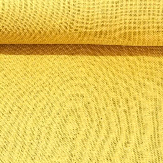 Jute Sackleinen - Gelb