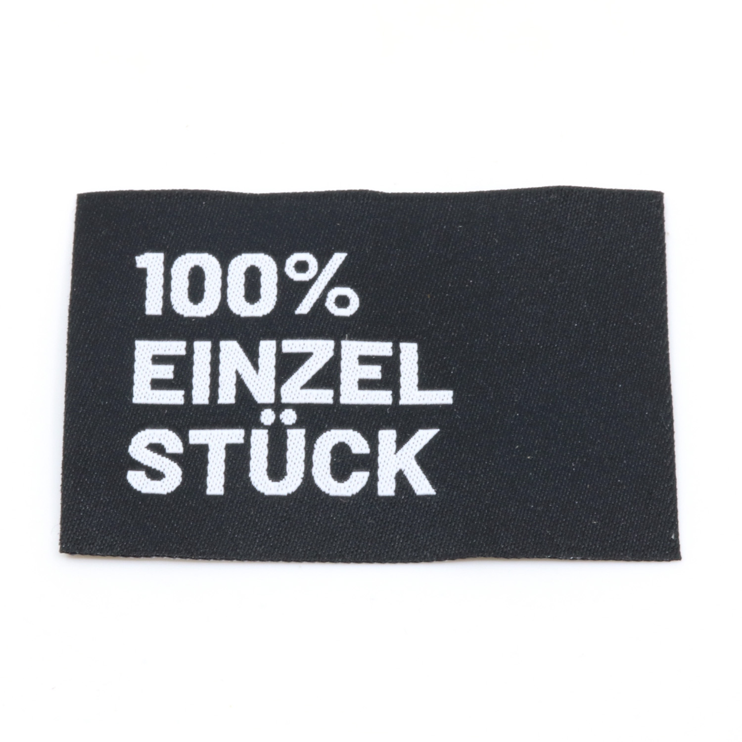 Webetikett - Einzelstück - 57 x 38mm-0 Webetikett - Einzelstück - 57 x 38mm-0