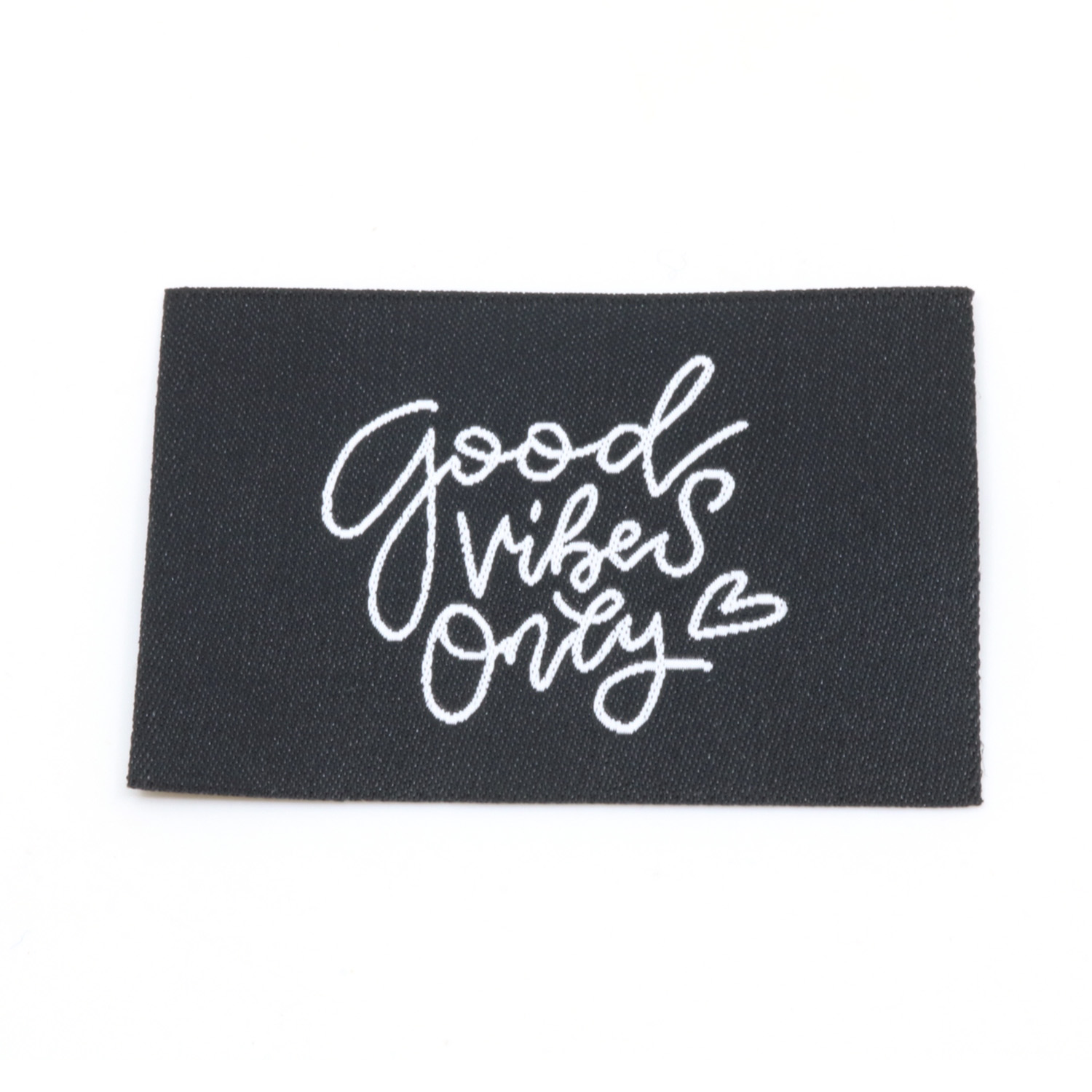 Webetikett - Good vibes - 57 x 38mm-0 Webetikett - Good vibes - 57 x 38mm-0