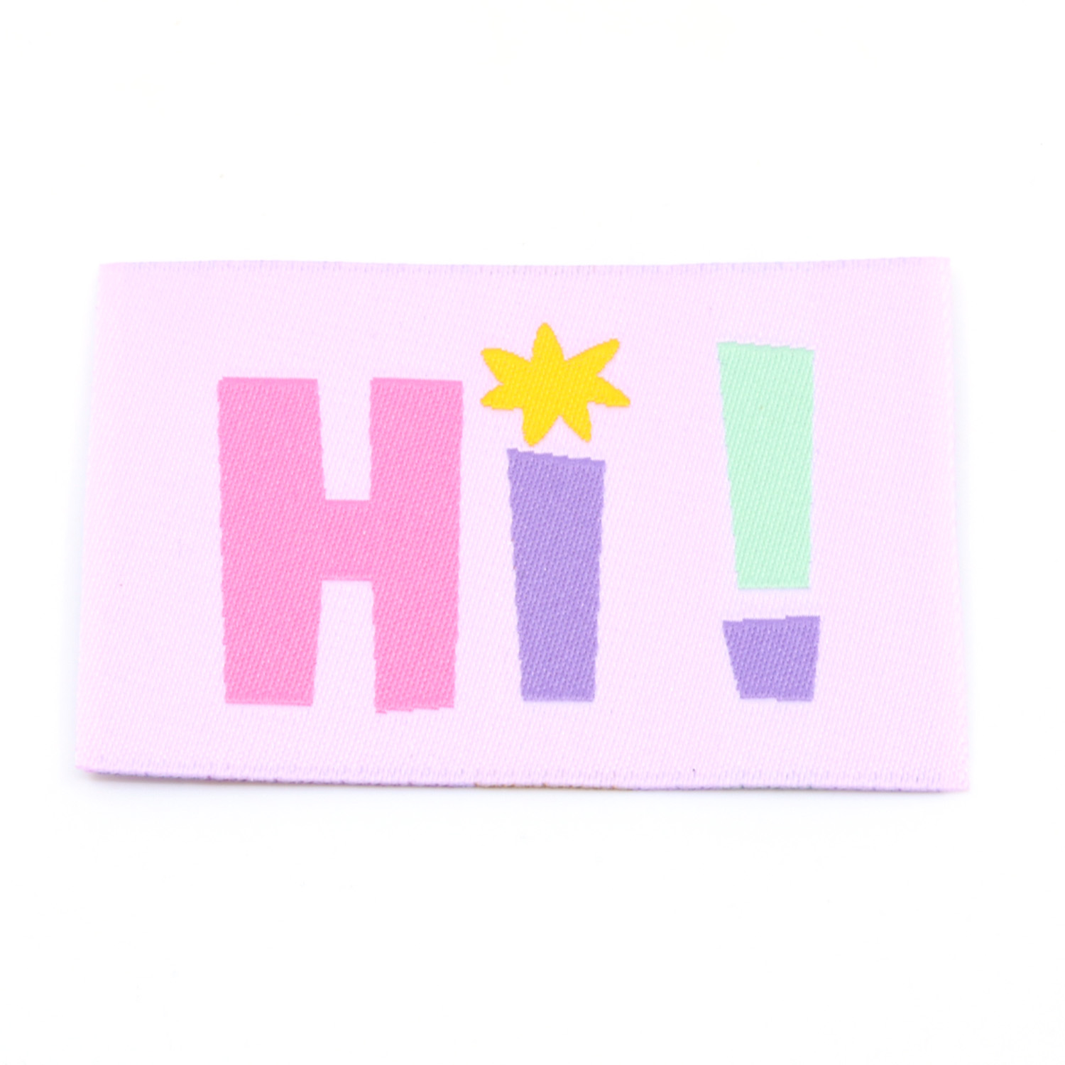 Webetikett - Hi! - 57 x 38mm-0 Webetikett - Hi! - 57 x 38mm-0