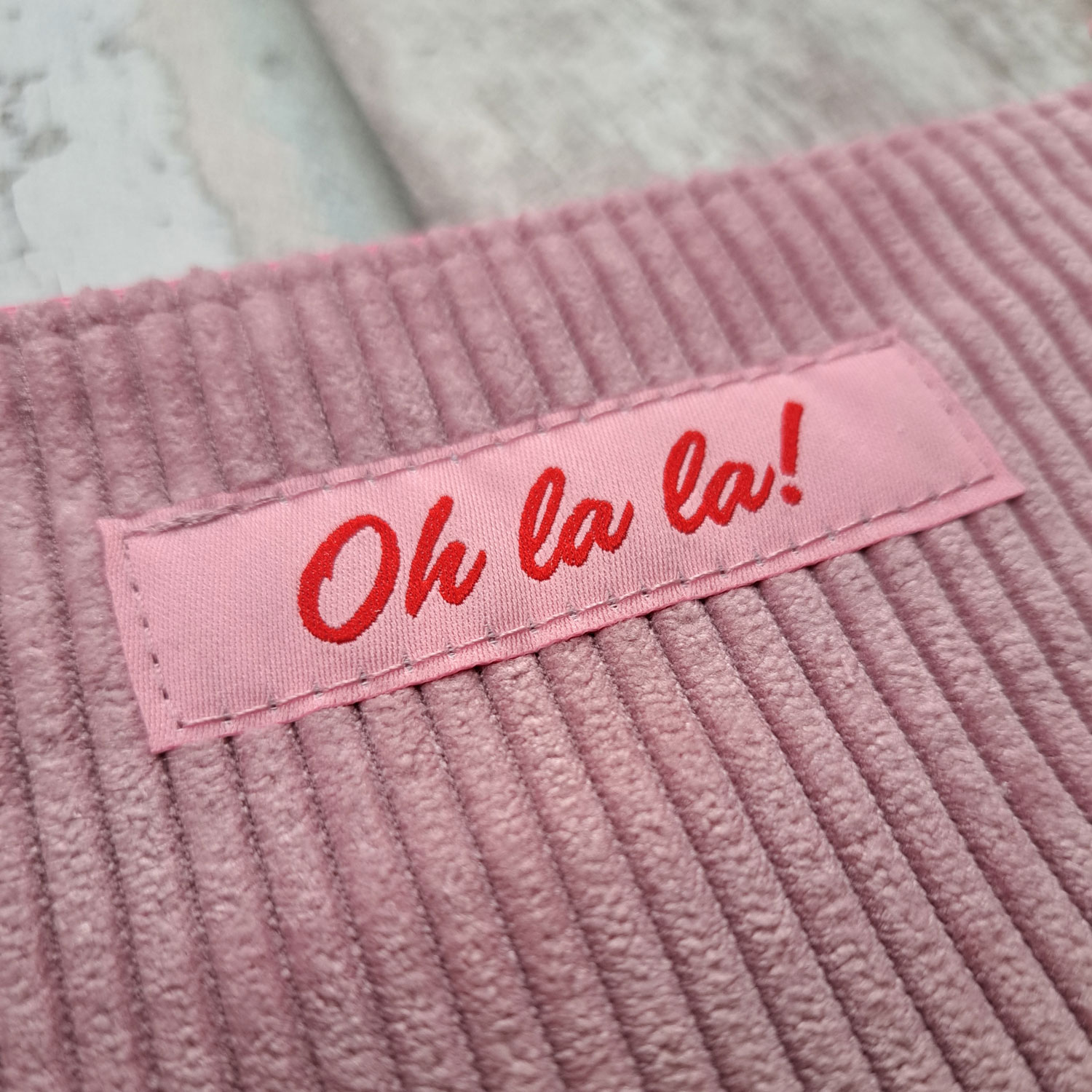 Webetikett - Oh la la! - 59 x 15mm-3 Webetikett - Oh la la! - 59 x 15mm-3