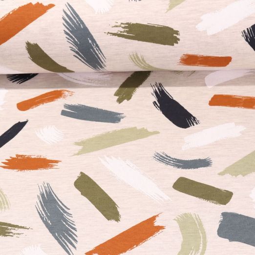 Sweat soft - Coups de pinceaux Mélange sable