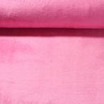 Kuschelfleece Lili - Uni Fuchsia