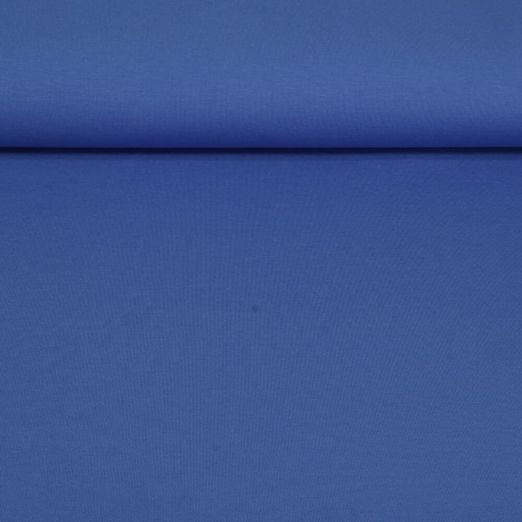 Baumwolle Romanit Jersey Linus - Blau