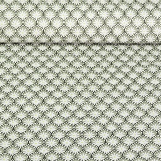 Baumwoll-Webware - Edelweiß Mint