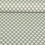 Coton enduit - Edelweiss Vert menthe