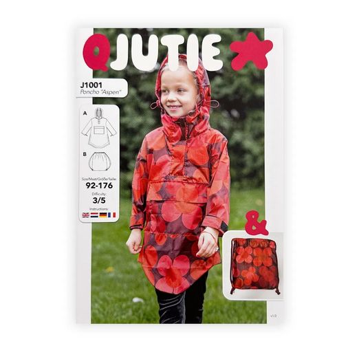 Papierschnittmuster - Regenponcho - Kinder