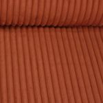 Velours côtelé - Larges côtes Hannibal - XXL Uni Terracotta