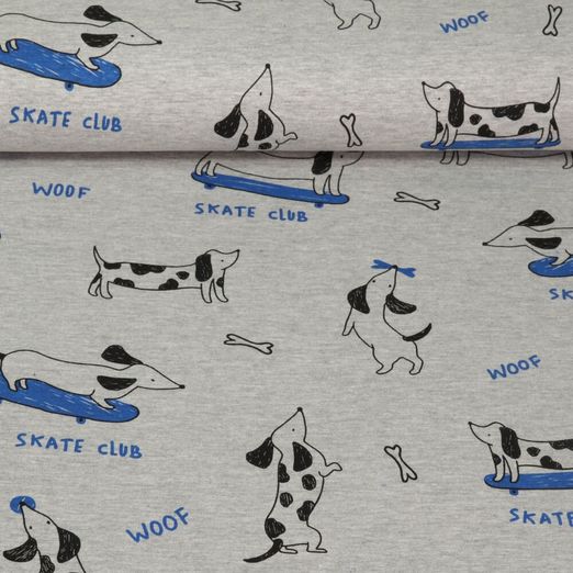 Jersey - Skate Club Teckel Gris Mélange
