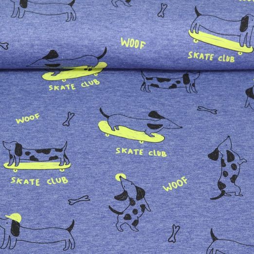 Jersey - Club Skate Teckel Mélange bleu jeans