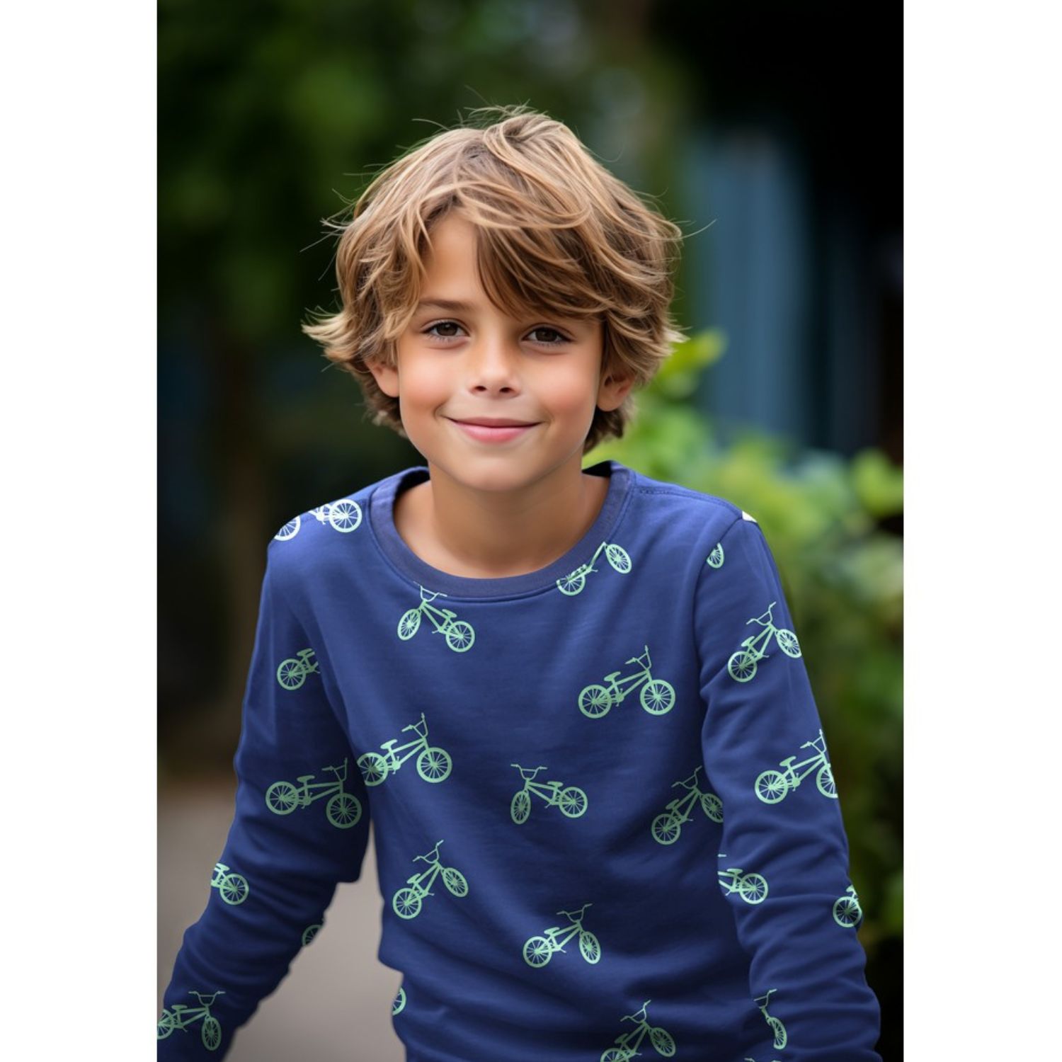 Jersey - BMX Bleu marine-1 Jersey - BMX Bleu marine-1