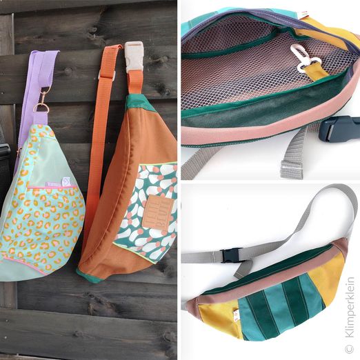 Bauchtasche - fancy Hipbag - Schnittmuster eBook