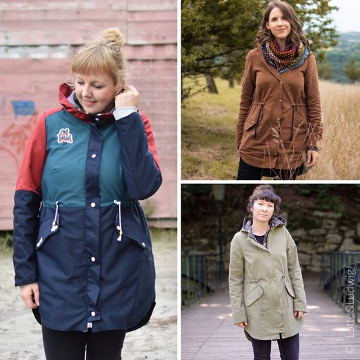 Jacke - Wind&Wetter Parka - Schnittmuster eBook