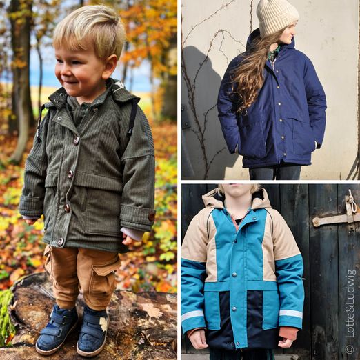 Jacke - Rückenwind Kids - Schnittmuster eBook