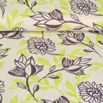 Lin - Floral Blanc Malve Lime