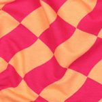 Soft Sweat - Rektanglar Våg Orange Rosa Soft Sweat - Rektanglar Våg Orange Rosa