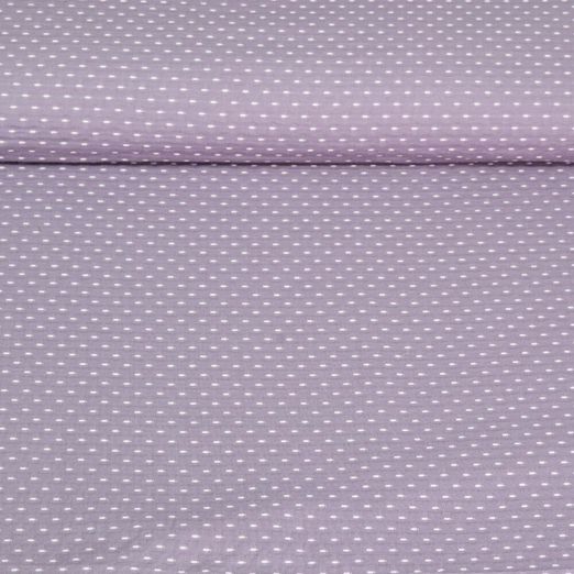 Tissu mode - Bambino Jacquard Pois Violet