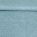 Coton enduit aspect lin Frida - Bleu