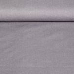 Coton enduit aspect lin Frida - Gris