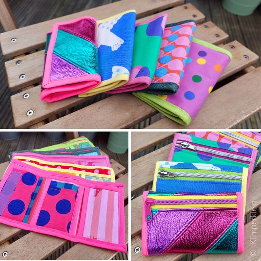 Geldbeutel - fancy Wallet - Schnittmuster eBook