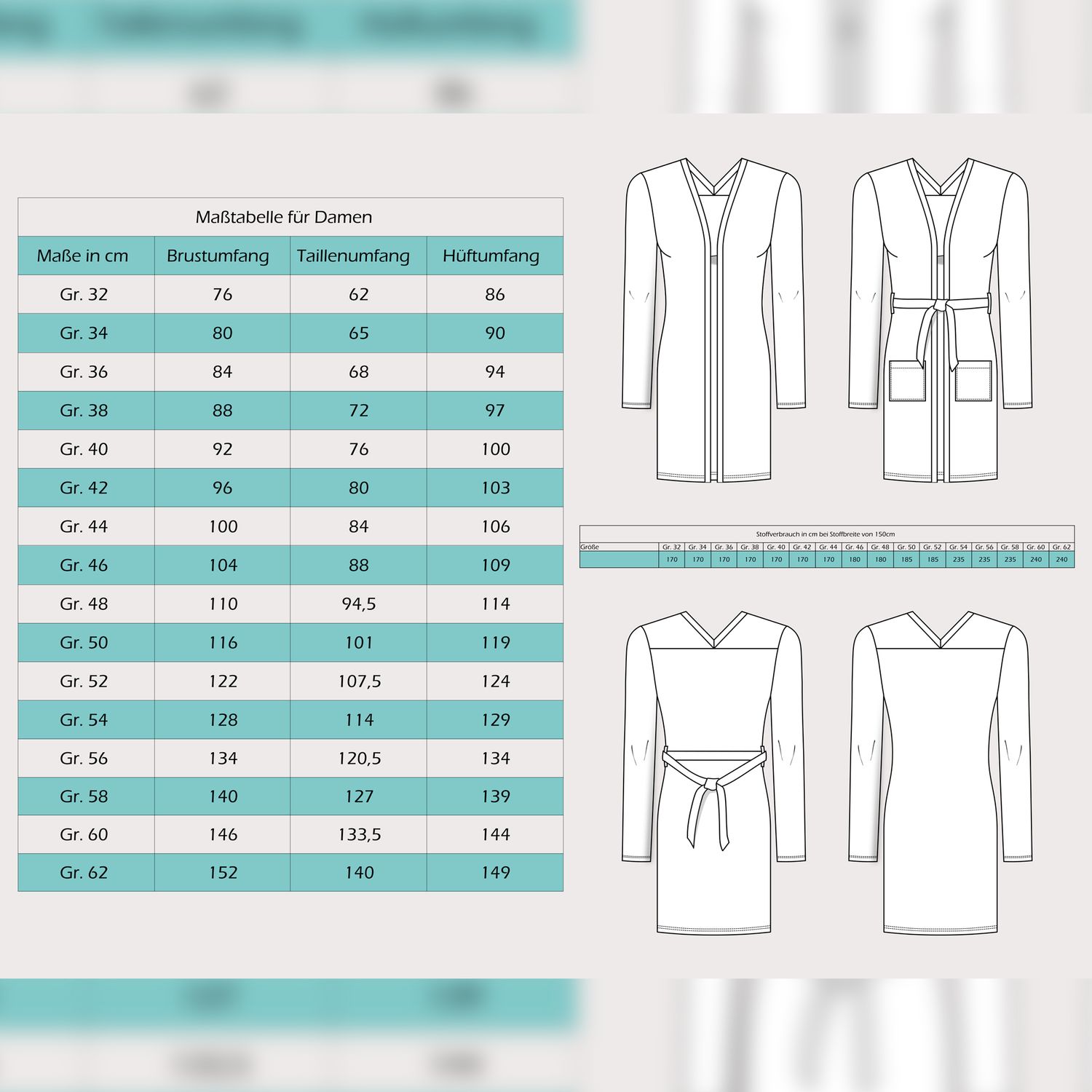 Cardigan - Von Wärme umhüllt - Schnittmuster eBook-1 Cardigan - Von Wärme umhüllt - Schnittmuster eBook-1