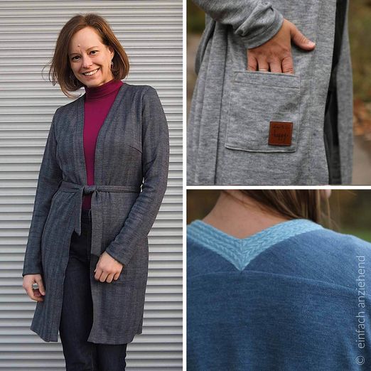 Cardigan - Von Wärme umhüllt - Schnittmuster eBook Cardigan - Von Wärme umhüllt - Schnittmuster eBook
