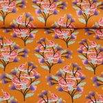 Bio Musselin - Hamburger Liebe Digitaldruck Magical Shimmer Of Wisdom Braun