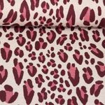 Jersey jacquard bio - Hamburger Liebe Magical Shimmer Safari Léopard Beige