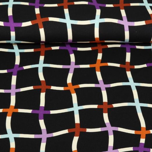 Toile canevas bio - Hamburger Liebe Impression digitale Magical Shimmer Of Guard Noir Violet