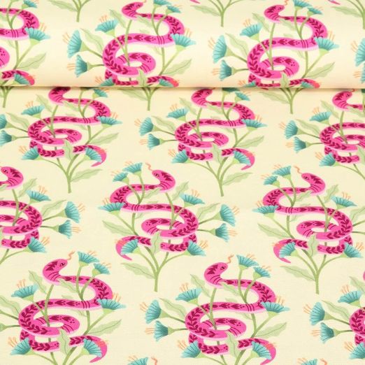 Toile canevas bio - Hamburger Liebe Impression digitale Magical Shimmer Of Wisdom Ecru