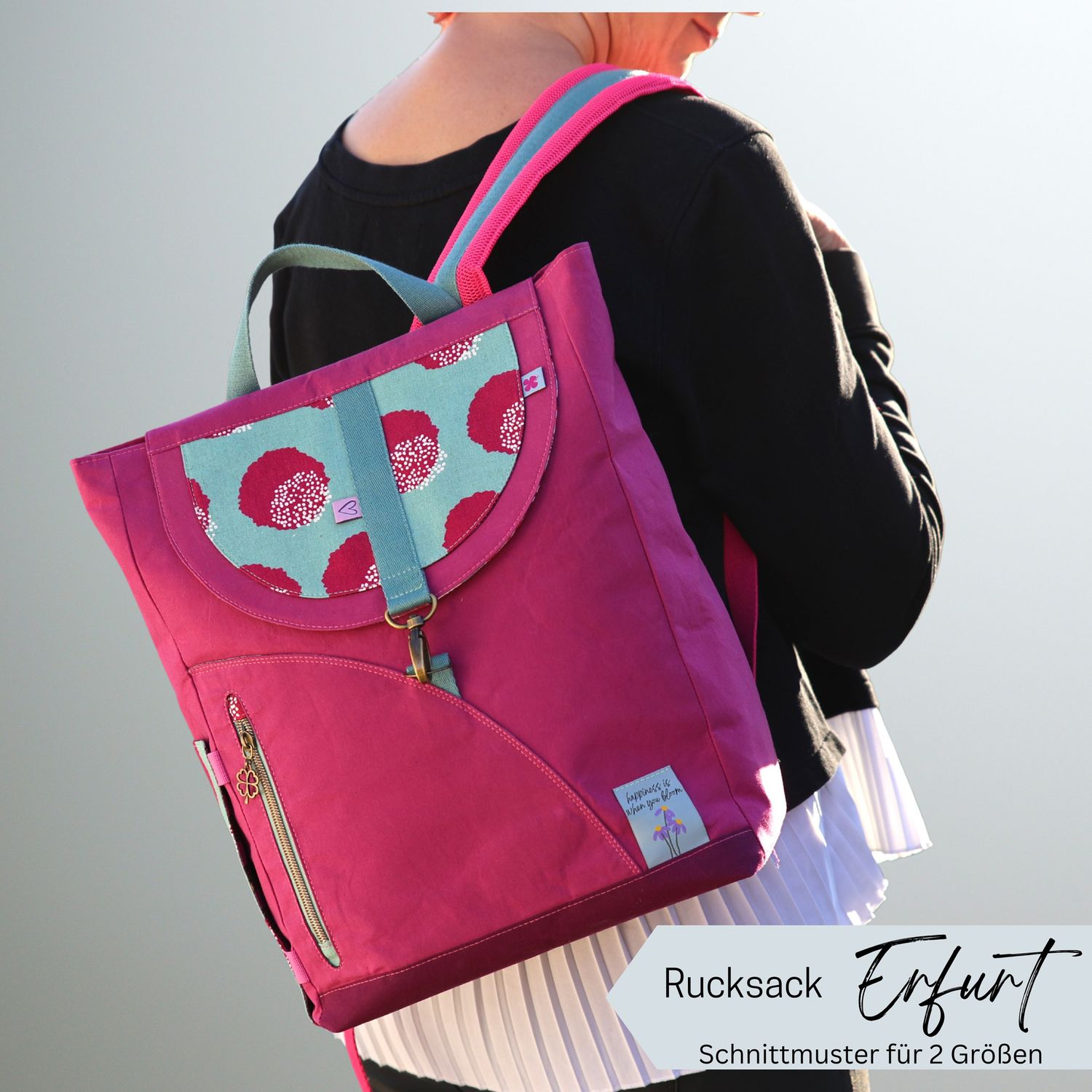 Rucksack - Erfurt - Schnittmuster eBook-1 Rucksack - Erfurt - Schnittmuster eBook-1