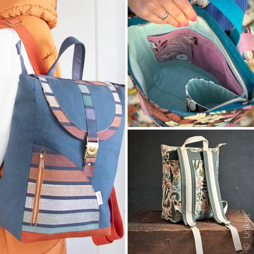 Rucksack - Erfurt - Schnittmuster eBook Rucksack - Erfurt - Schnittmuster eBook