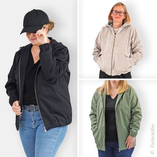 Jacke - Kira Damen - Schnittmuster eBook