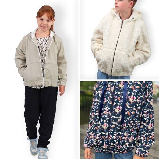 Jacke Kira Kinder - Schnittmuster eBook
