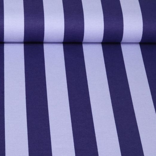 Flanelle de coton - Rayures Lila Lilas