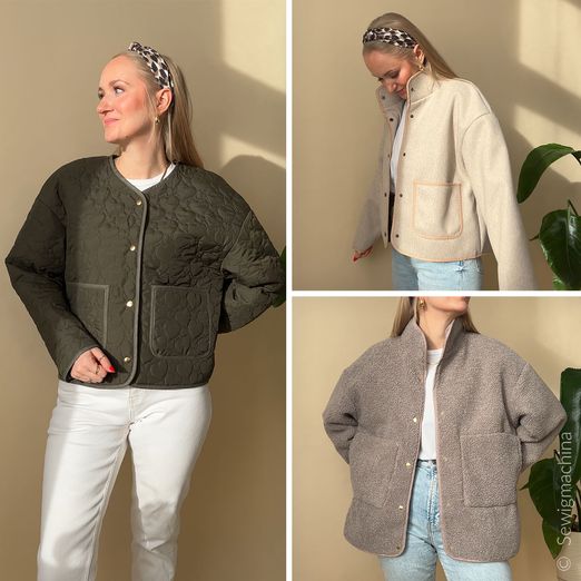 Oversize Jacke - JAKOB - Schnittmuster eBook