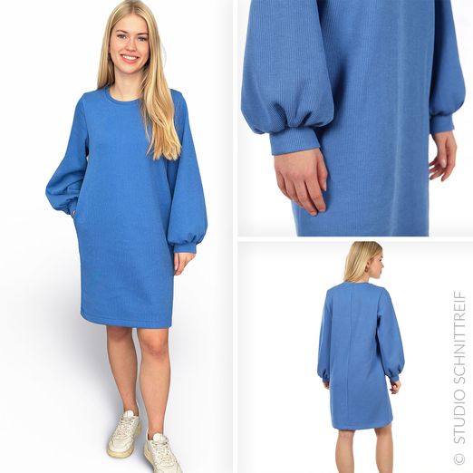 Sweatkleid - FRAU LINN - Schnittmuster eBook Sweatkleid - FRAU LINN - Schnittmuster eBook