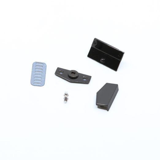 Druckverschluss - gunmetal Druckverschluss - gunmetal